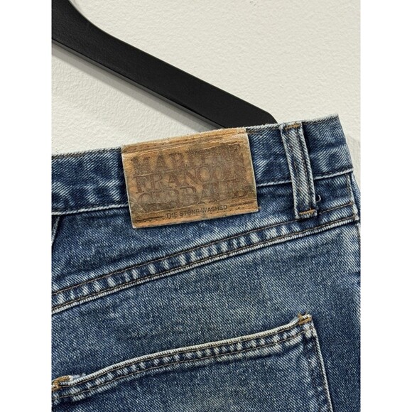 Vintage 90s Marithe Francois Girbaud Straight Denim Jeans The Stone Wash - Picture 2 of 9